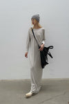BORIS BIDJAN SABERI Dress WDRESS ONE PIECE6 FTT00001 Light Grey